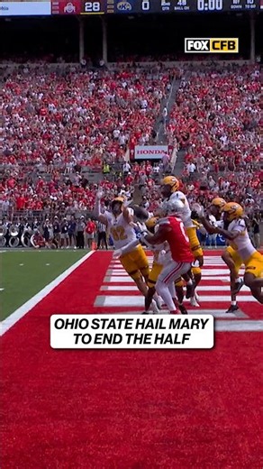 Ohio State's Hail Mary to End the Half