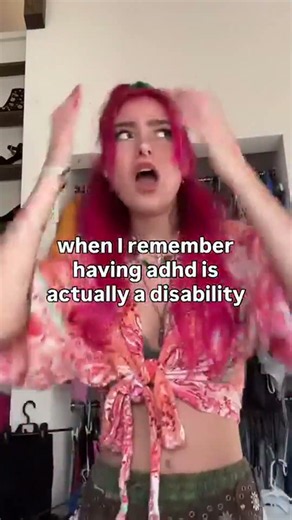 there’s good parts, buts there’s also disabling parts too #adhd #neurodivergent #neurodivergence