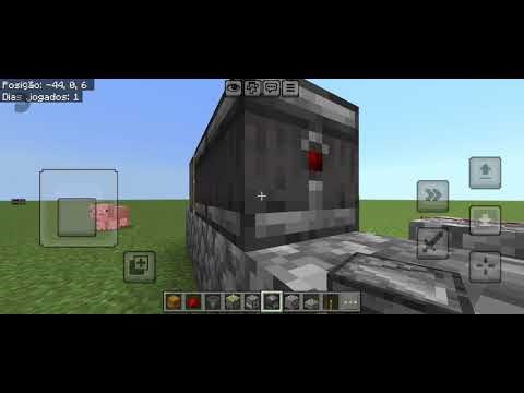 Como fazer um distribuidor de comida no minecraft badrock e java 