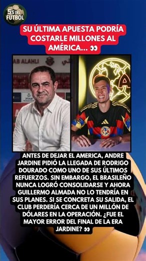 SU ÚLTIMA APUESTA PODRÍA COSTARLE MILLONES AL AMÉRICA... 👀