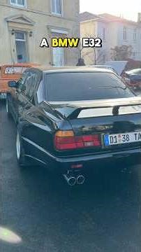 Koenig Special BMW E32 7-Series defines 80s extravagance #carspotting #bmw