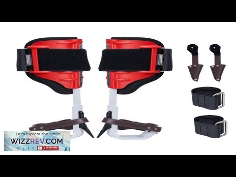 VEVOR Tree Climbing Spikes 1 Pair Aluminum Climbing Spurs 350lbs Load Capacity