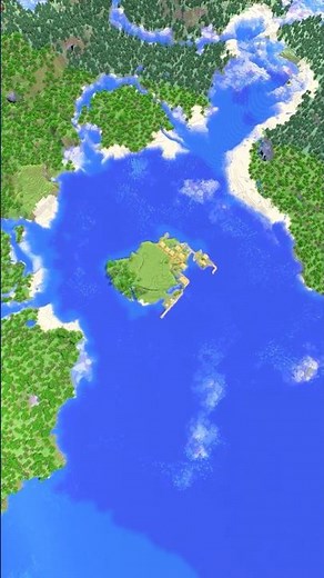 Minecraft Cove Island Village Seed!