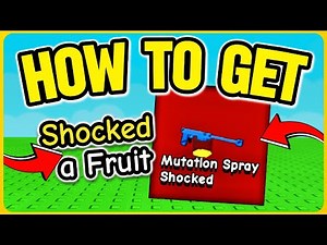 How to Get MUTATION SPRAY SHOCKED in Grow a Garden