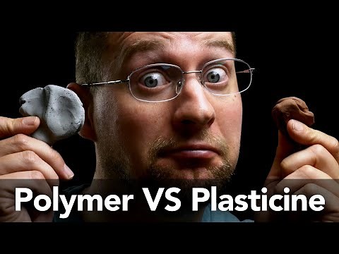 Polymer VS Plasticine Clay For Sculpting.
