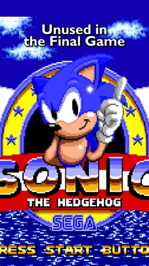 Sonic's Truncated Title Screen ✂️