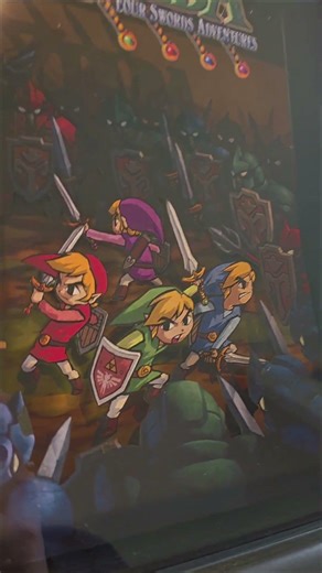 Zelda Four Swords Shadowbox #retrogaming #nintendo #zelda