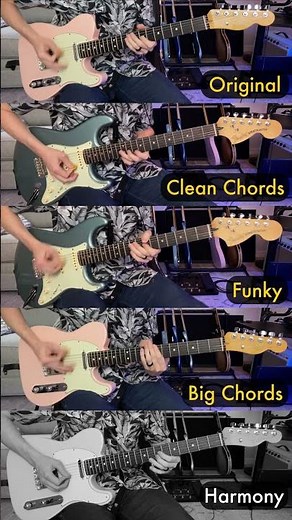 Ghostbusters but theres 5 guitar parts #guitar #guitarist