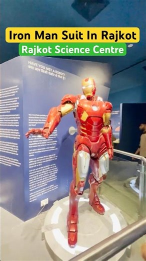 "Iron Man & More Robots in Rajkot Science Center! 🦾 #Gujarat" #vishvid #rajkot