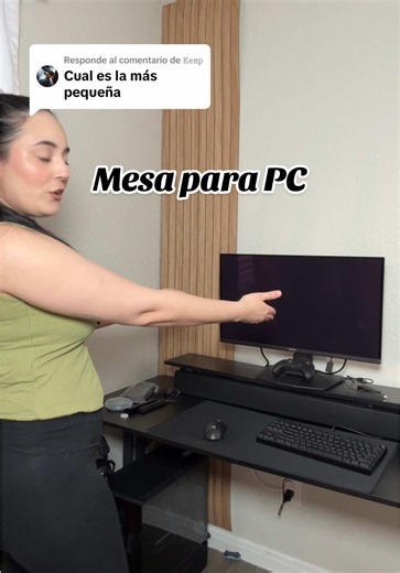 Respuesta a @𝙺𝚎𝚖𝚙 mesa de escritorio para gamer con luces led #GamingDesk #Gamer #Desk #Table #LED