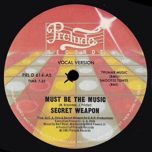 Secret Weapon - Must Be The Music