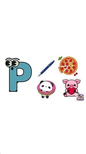 P Words Song for Kids 🅿 | Learn P Words Fast | Alphabet Shorts