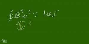 Due to relative motion of a magnet with respect to a coil, an e... | Filo