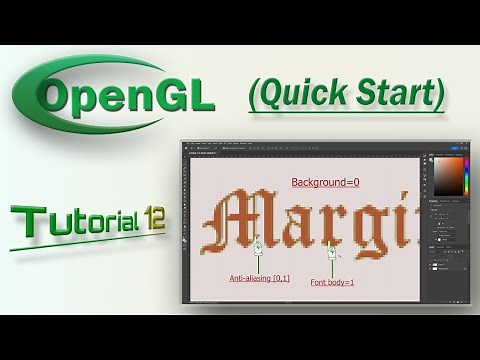 OpenGL Tutorial 12 (QS) – FreeType Fonts – Text (Timers & 3D)