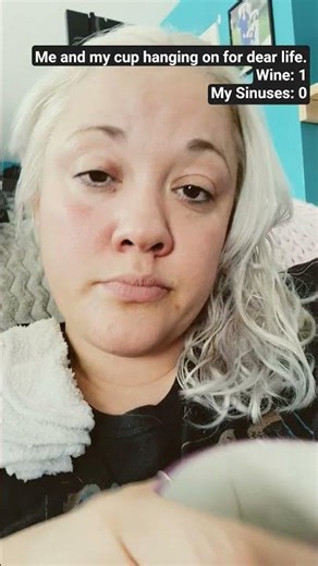 My emotional support mug we’re both held together by glue and vibes today #momlife #humor #relatable