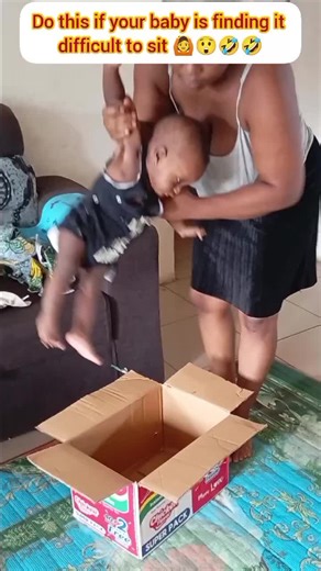For Baby Fast Sitting, do this or if your baby is finding it difficult to sit properly 🙆😲🤣🤣