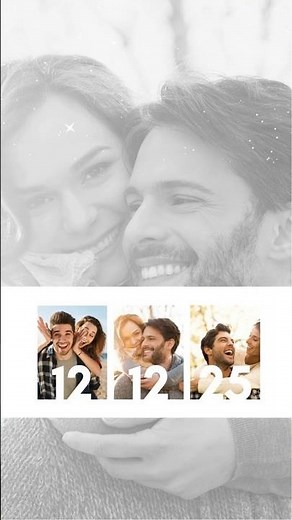 Wedding Video Invitation, Animated Evite, Editable Canva Template, Wedding Photo Slideshow