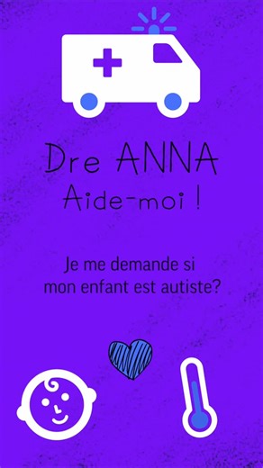 Dre Anna on Instagram: "Autisme chez l’enfant : signes précoces et diagnostic 🧩👶 L’autisme se manifeste par des difficultés dans la communication, les interactions sociales et certains comportements répétitifs. 🗣️💭 Reconnaître les signes tôt permet d’offrir un soutien adapté et d’améliorer le développement global de l’enfant. Parlez-en à un professionnel si vous avez des doutes. #conseils #sante #parents #enfants #parent #enfant #pediatrie #pediatre #dreannaaidemoi #autisme #depistage #preco