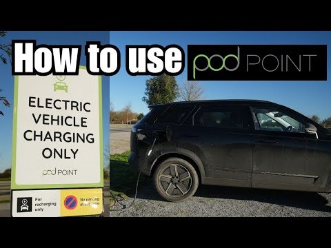 How to use PODPOINT EV Charging station JAECOO J7 PHEV