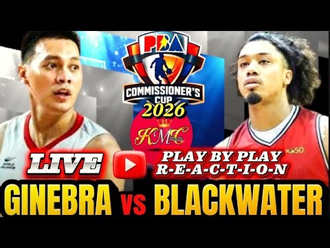 Ginebra San Miguel Vs Black Water Bossing Live Play By Play🏀