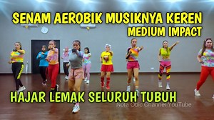 Senam aerobik body languange mengecilkan perut buncit tanpa sit up #bodylanguage #mengecilkanperutbuncit #senambl | Nofa salsa