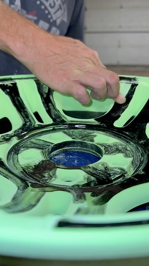 13K views · 44 reactions | Highly creative two tone powder coating done with the Powder Coat Detail Vacuum Kit. #powdercoat #custom #wheel #hustle | Steve Nelson Jr. | Facebook