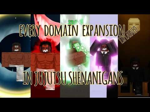 Every DOMAIN EXPANSION in JUJUTSU SHENANIGANS.