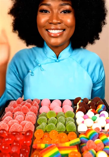 Mukbang keo deo nhieu loai , may ba an voi tui nhe #candy #gummy #mukbangeatingshow #asmrsounds #asmrvideo