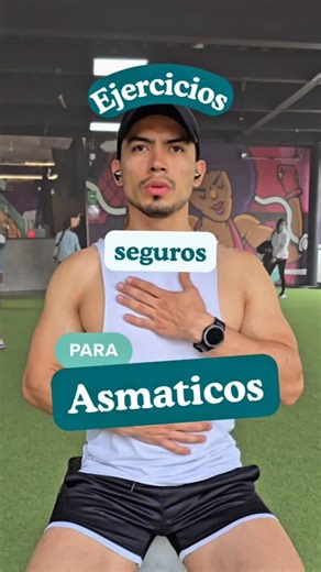 Juan | Entrenador personal de adultos y enfermedades crónicas on Instagram: "🔥 El 70% de personas con asma evita el ejercicio… y eso empeora sus síntomas. El problema no es moverte, es no saber cómo hacerlo. La ciencia es clara: el ejercicio adecuado mejora tu función pulmonar y tu control respiratorio. 💪 Aquí tienes 3 ejercicios seguros: 1️⃣ Respiración diafragmática – calma tu sistema nervioso. 2️⃣ Caminata controlada – fortalece tu resistencia. 3️⃣ Elevación de brazos – mejora la expansión 