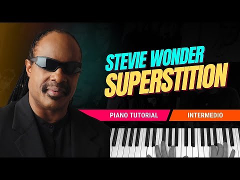 Como tocar "Superstition"(Stevie Wonder) - Piano tutorial y partitura
