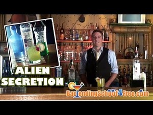 How to make the Alien Secretion Cocktail (Drink Recipes)