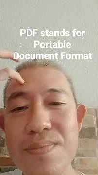 PDF stands for Portable Document Format #acronyms #abbrevations #reels #monetization