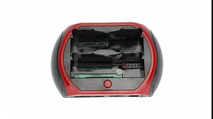 2.5"/3.5" Hard Disc Base Dual SATA IDE Docking Station USB 2.0 Hub(Not a Hard Drive)