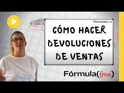 COMO CONTABILIZAR LA DEVOLUCIÓN DE MERCADERÍAS EN VENTAS (CONTABILIDAD)