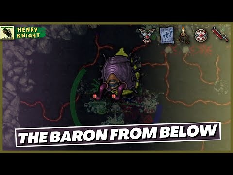 TIBIA BOSSES #33 HOW TO MAKE BOSS THE BARON FROM BELOW (WARZONE IV)