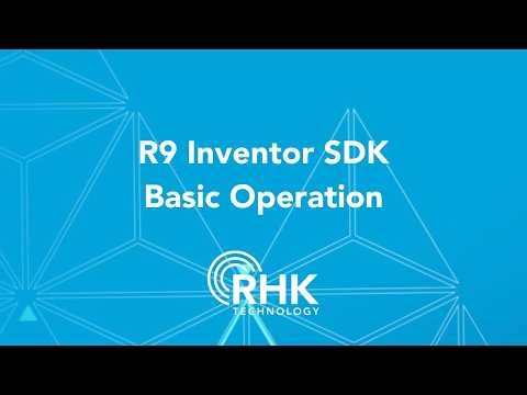 RHK Tutorial: R9 Inventor SDK Basic Operation