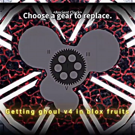 Getting Ghoul V4 🩸 in Bloxfruits #roblox #bloxfruits #tweening