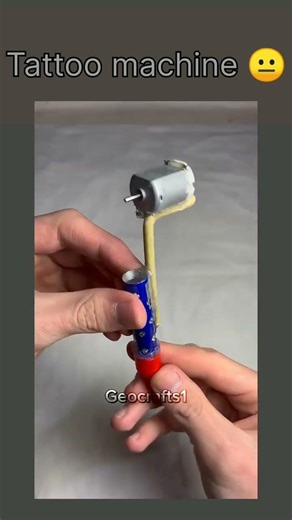 Tattoo Machine From Scratch | Custom Build Process #batteryhack