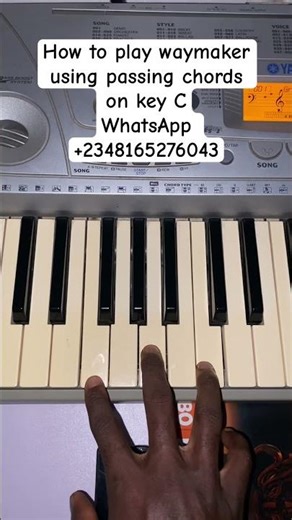 How to play “Waymaker” on key C #pianomusic #piano #classicalmusic