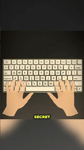 The Secret for TYPING so fast!😳