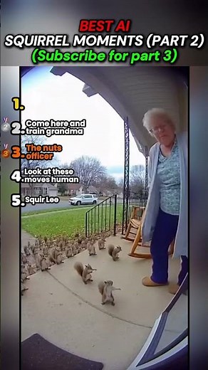 Best AI Squirrel Moments (Part 2)