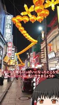 【ゆっくり】横浜食べ歩き＆みなとみらいイルミネーション！【short】