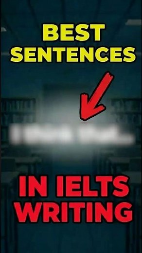 Advanced Sentences for IELTS Writing Task 1