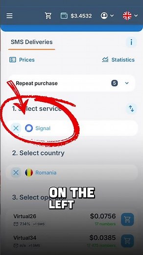 How to create Signal account without phone number / receive Signal SMS code online