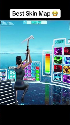 This map is so fun 🤣 | New Skin Map & It's crazy 🤯✅ #fortnite #bestmap #1v1map