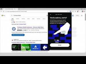 Aula 1 Como Instalar a Carteira Coinbase Wallet no PC Windows