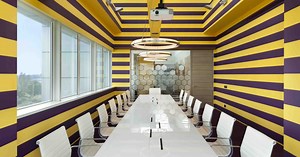 Check out the colorful AkzoNobel House designed through Dulux and automotive paints