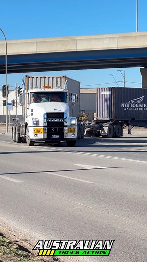 49K views · 417 reactions | Mack Anthem container road train turning #truck #mack #roadtrain | Australian Truck Action | Facebook