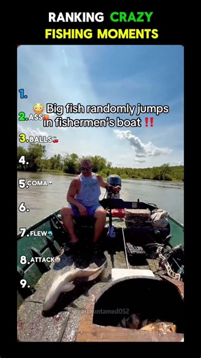 Ranking crazy fishing gone wrong moments 🤣🐬