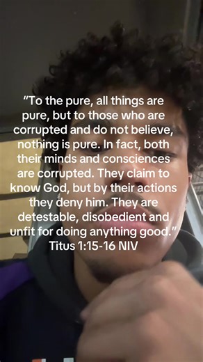 Living a Pure Life in a Worldly Environment